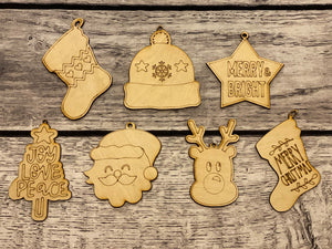 DIY Christmas Ornaments - Age 4+