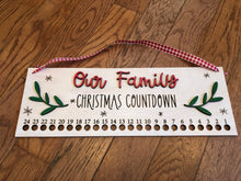 Load image into Gallery viewer, Christmas Candy Cane Countdown
