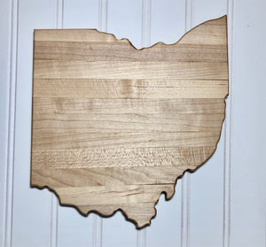 State of Ohio Cutting Board