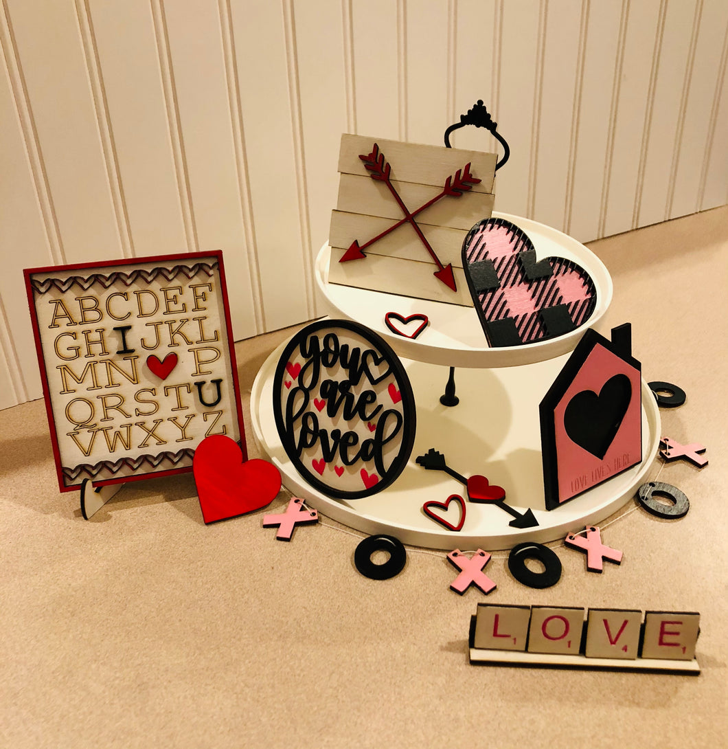 Valentine's Day Tray Item - Bundle