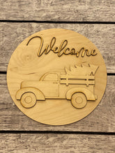 Load image into Gallery viewer, DIY Vintage Truck Welcome Sign
