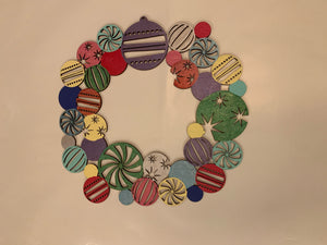 Colored Wreath